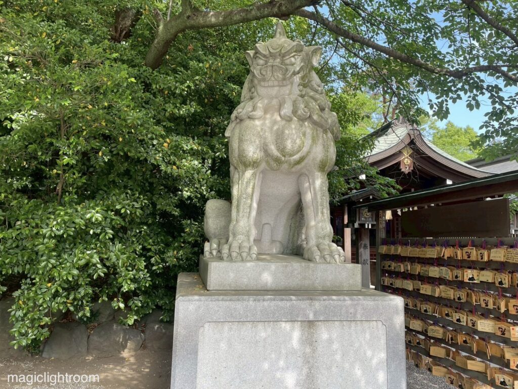 寒川神社 狛犬さん