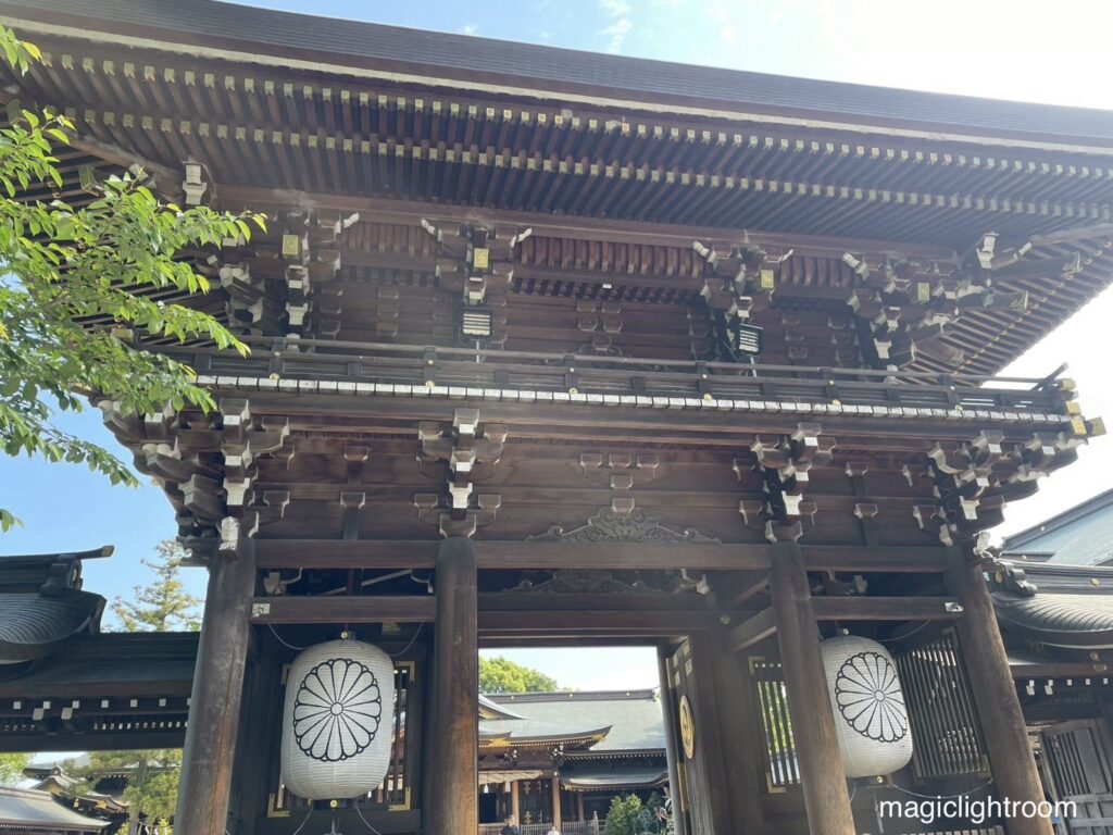 寒川神社 神門