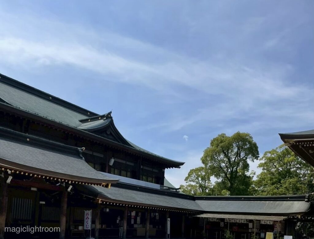 寒川神社 龍神雲