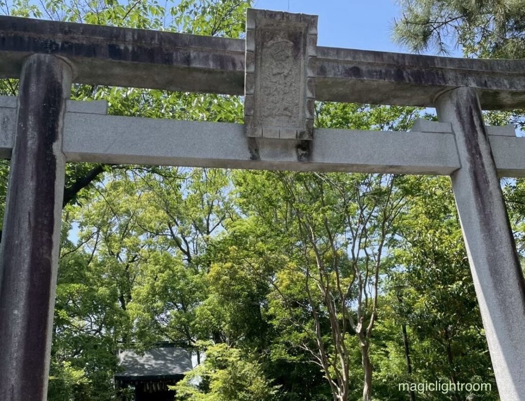 宮山神社の鳥居