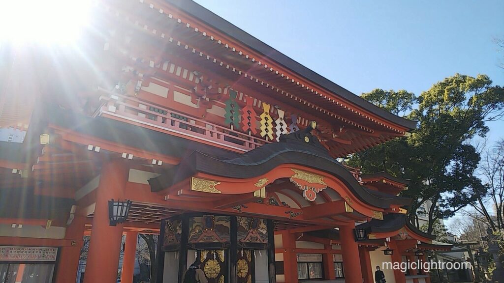 千葉神社の本殿
