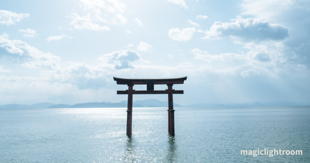 水中鳥居